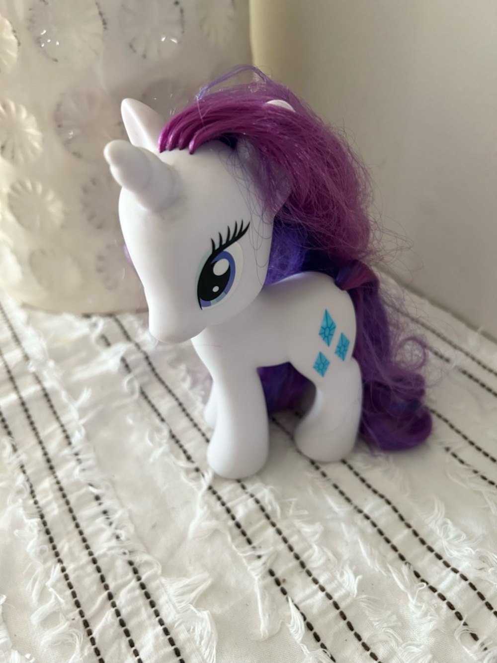 2010 My Little Pony Rarity Brushable White Unicorn